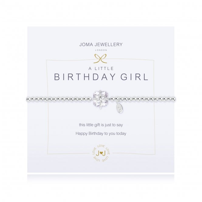 A Little Birthday Girl Crystal Bracelet 688Joma Jewellery688