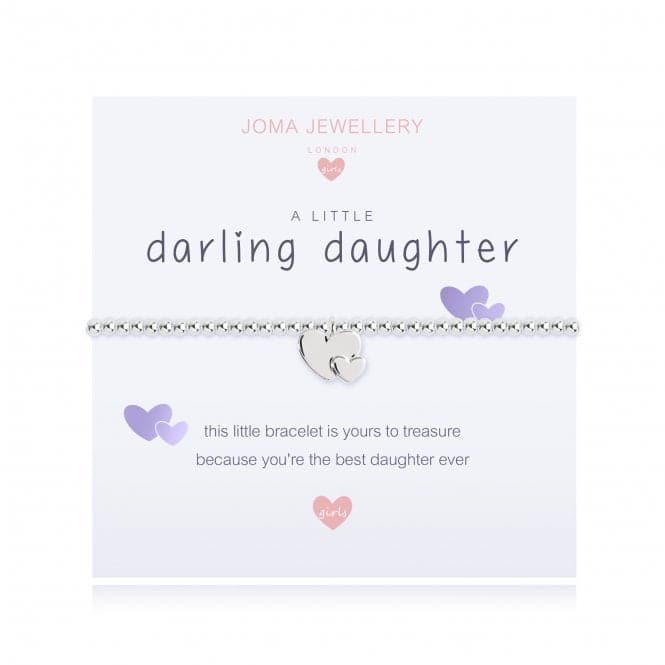 A Little Darling Daughter 10.5cm Stretch Bracelet C446Joma JewelleryC446