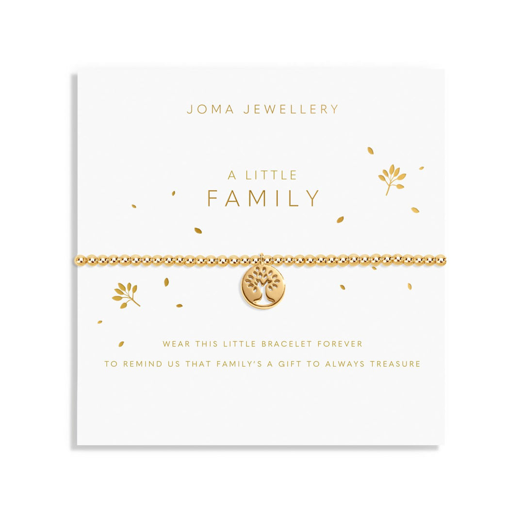 A Little Family Gold Plated Bracelet 8222Joma Jewellery8222