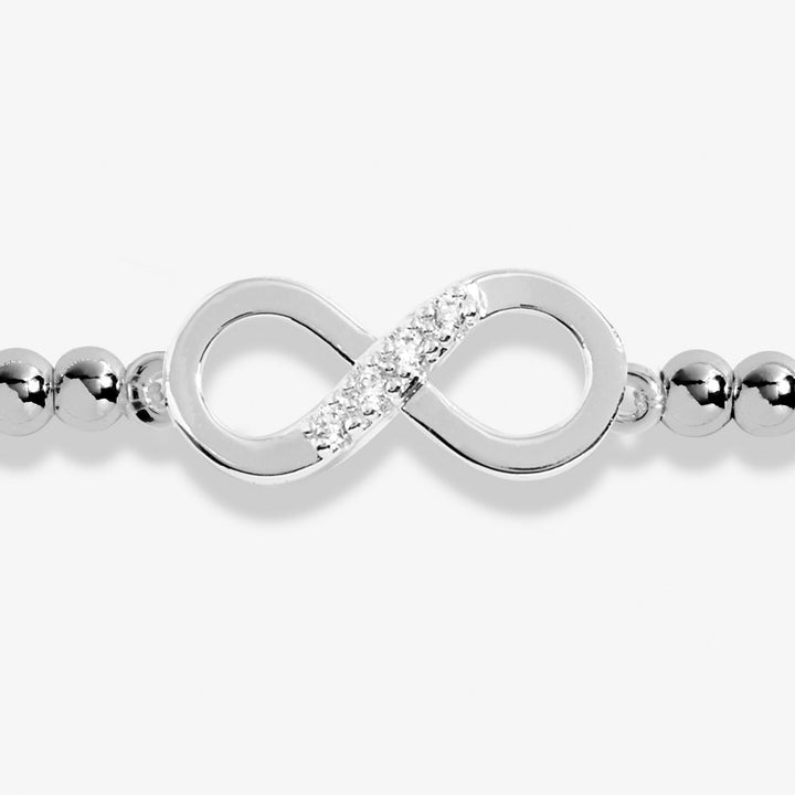 A Little Forever Silver Plated Bracelet 7414Joma Jewellery7414