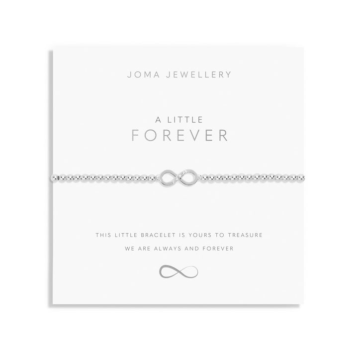 A Little Forever Silver Plated Bracelet 7414Joma Jewellery7414