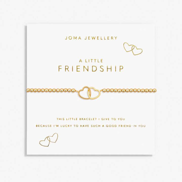 A Little Friendship Gold Plated Bracelet 7589Joma Jewellery7589