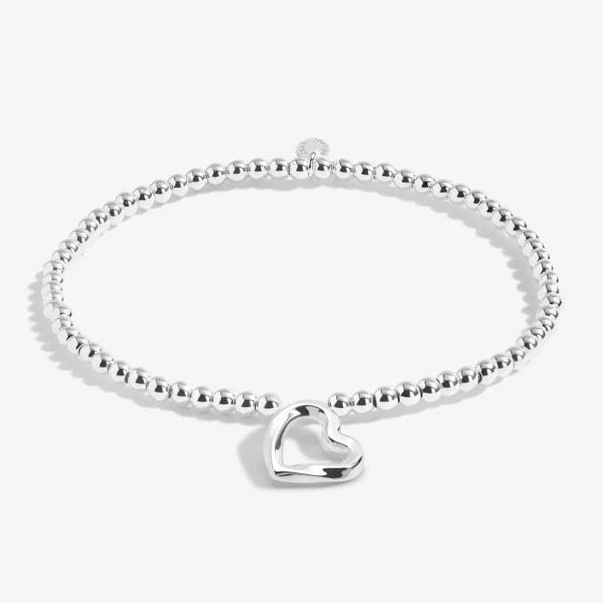 A Little From the Heart Silver Plated 17.5cm Bracelet 7008Joma Jewellery7008