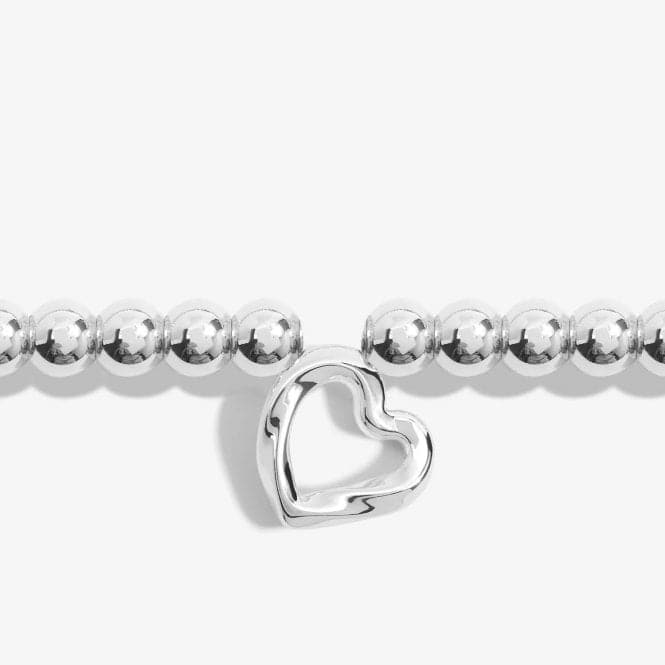 A Little From the Heart Silver Plated 17.5cm Bracelet 7008Joma Jewellery7008