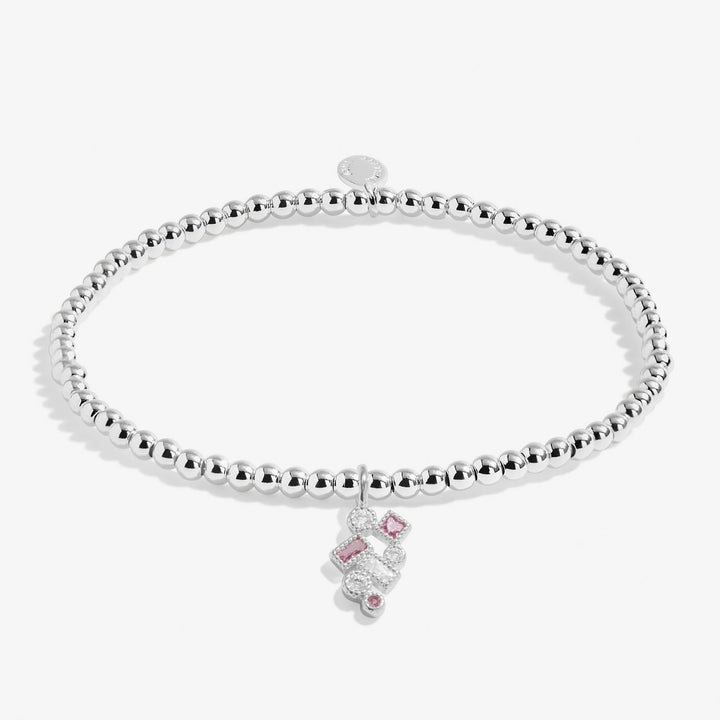 A Little Happiest of Birthdays Silver Plated Bracelet 8149Joma Jewellery8149