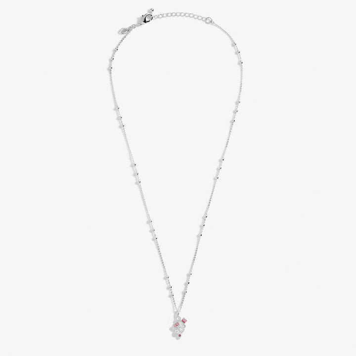 A Little Happiest of Birthdays Silver Plated Necklace 8689Joma Jewellery8689