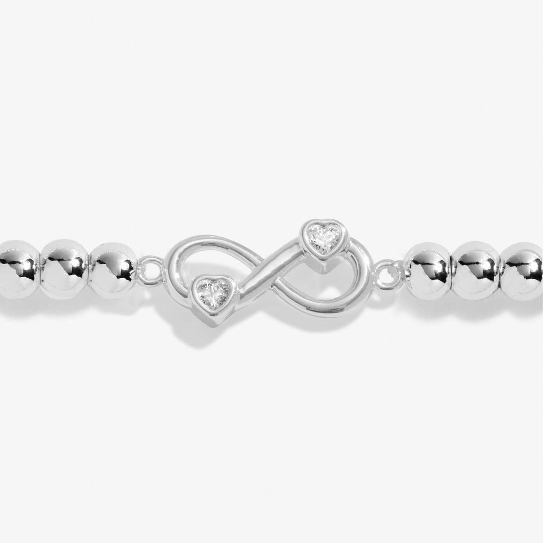 A Little Happiest With You Silver Plated Bracelet 8156Joma Jewellery8156