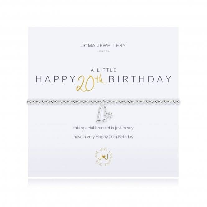 A Little Happy 20th Birthday Bracelet 2671