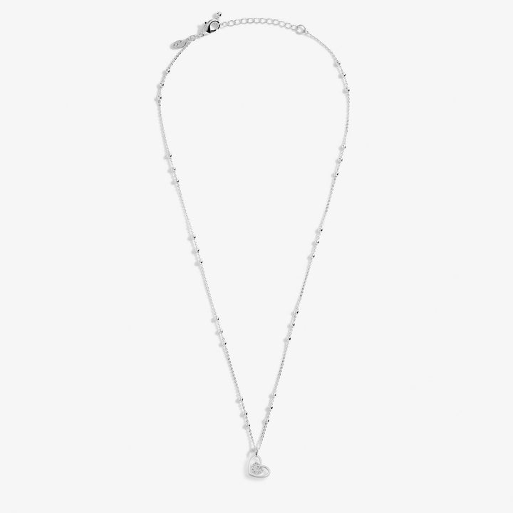 A Little Happy Birthday Auntie Silver Plated Necklace 7811Joma Jewellery7811