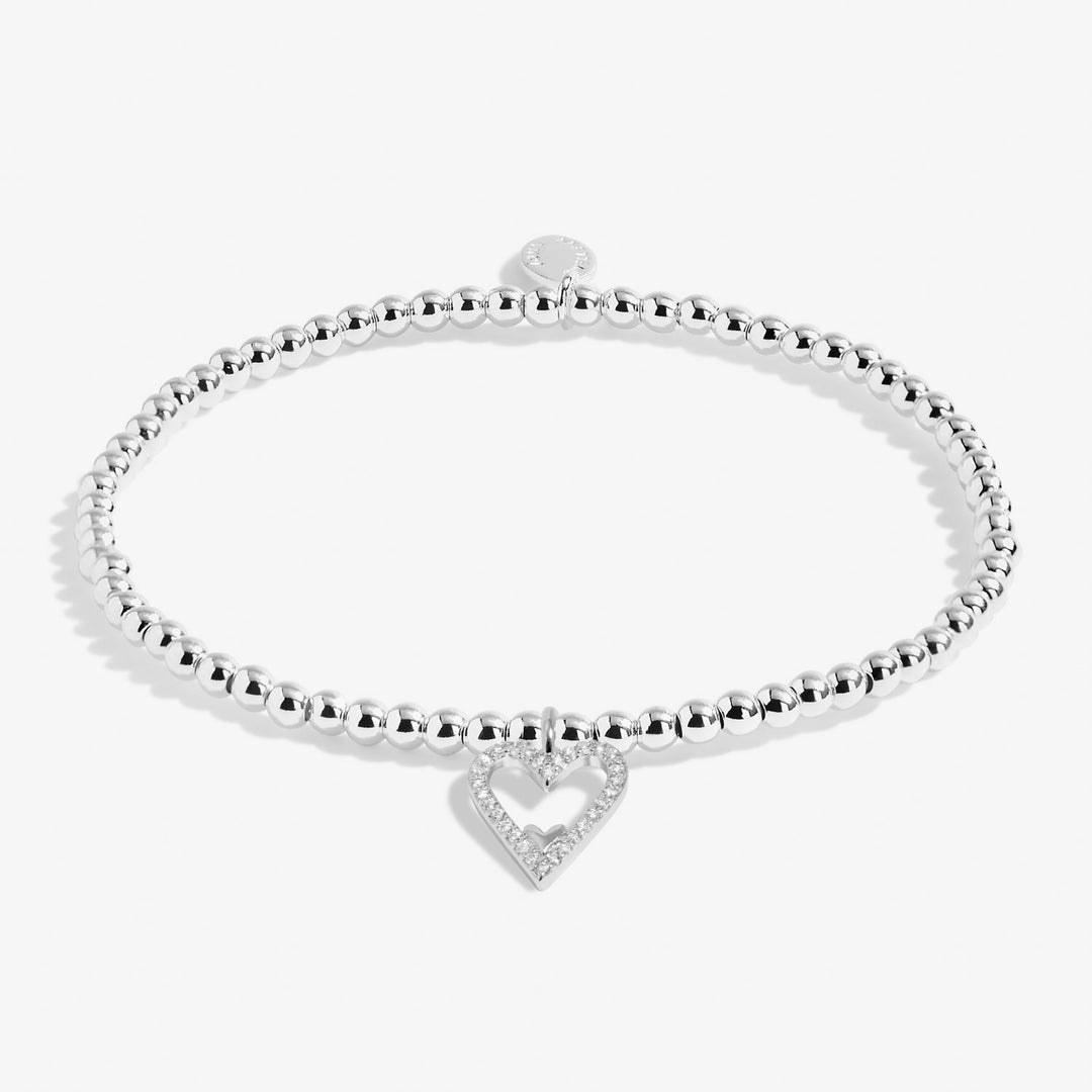 A Little Happy Birthday Mum Silver Plated Bracelet 7405Joma Jewellery7405