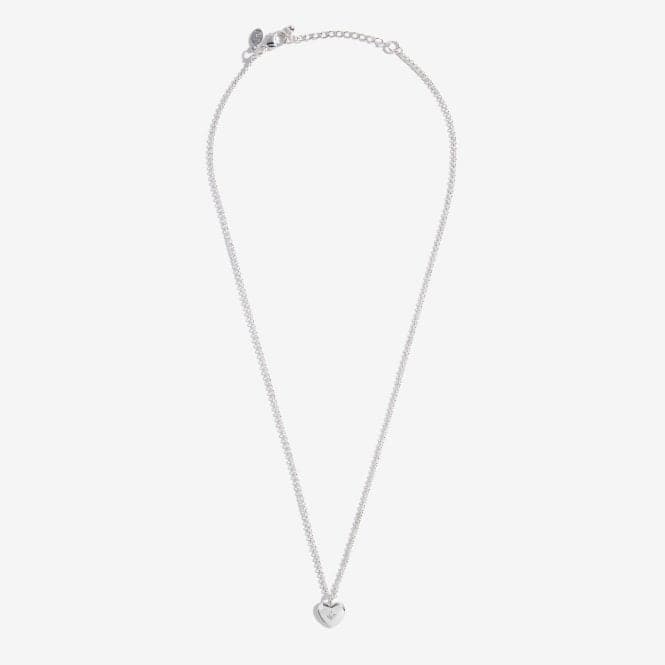 A Little Happy Birthday Silver 46cm + 5cm Extender Necklace 5273Joma Jewellery5273