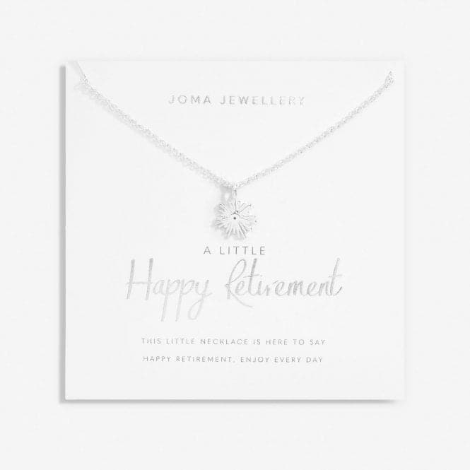 A Little Happy Retirement Silver Plated 46cm + 5cm Necklace 6830Joma Jewellery6830