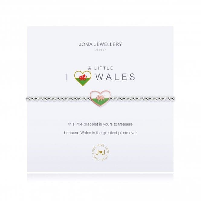 A Little I Love Wales Bracelet 2879Joma Jewellery2879