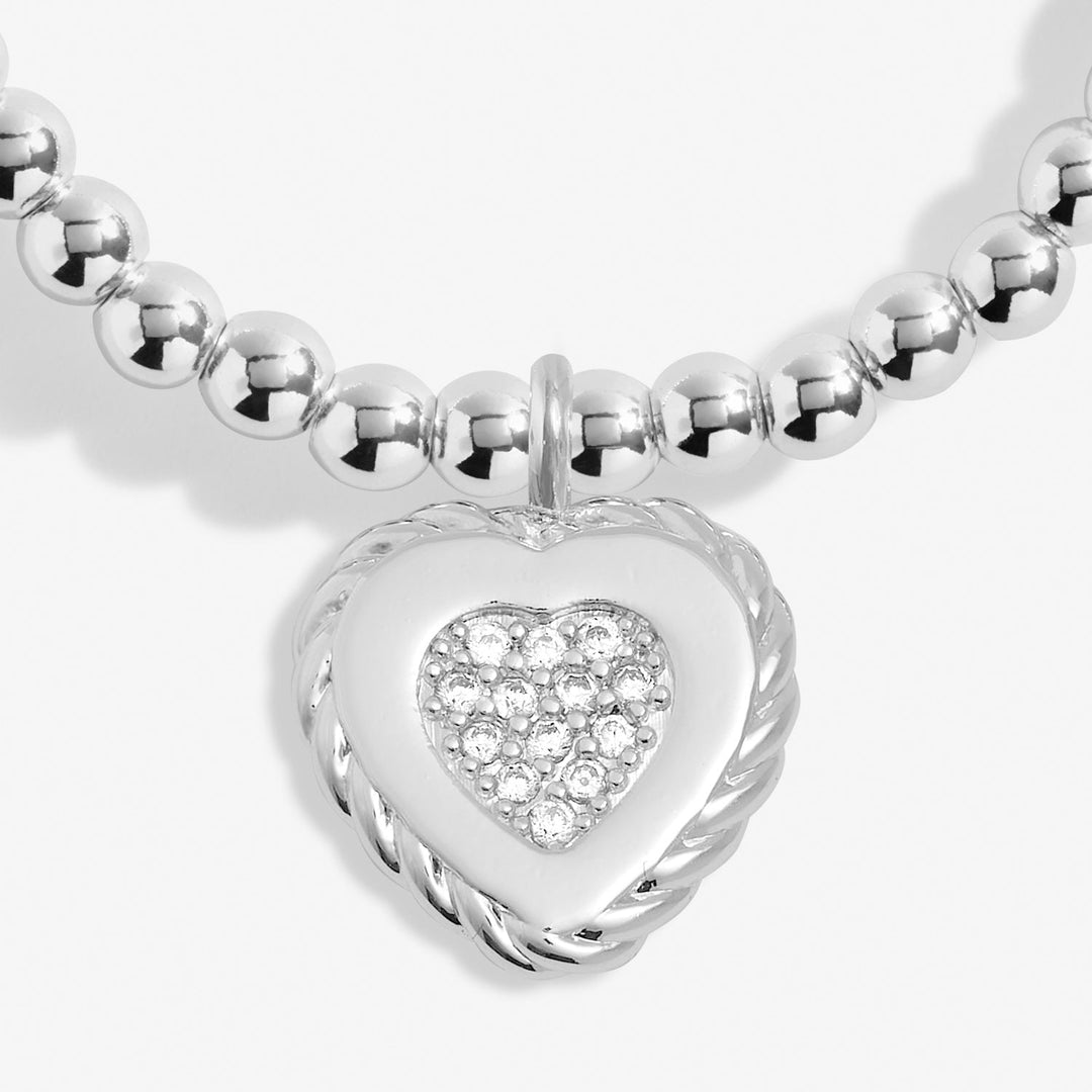 A Little Kind Heart Silver Plated Bracelet 7400Joma Jewellery7400