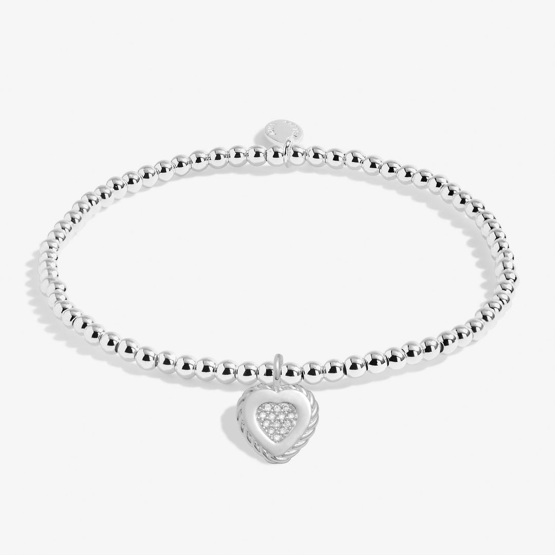 A Little Kind Heart Silver Plated Bracelet 7400Joma Jewellery7400