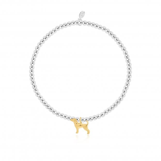 A Little Labradorable Silver 17.5cm Stretch Bracelet 4300Joma Jewellery4300