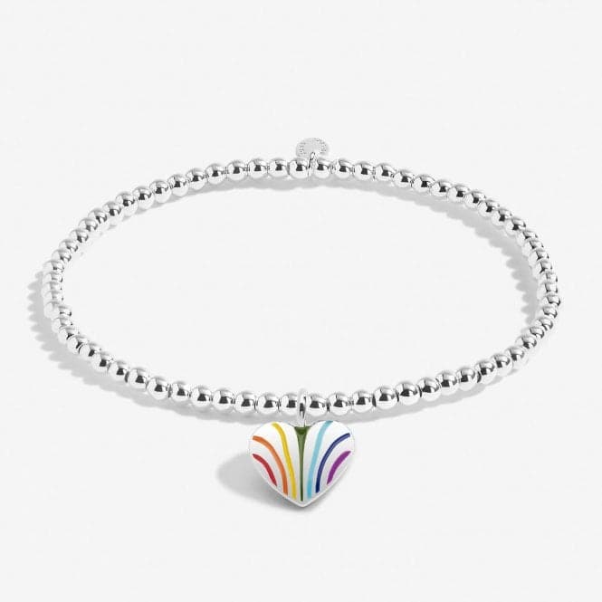 A Little Love Is Love Silver Plated 17.5cm Bracelet 7022Joma Jewellery7022