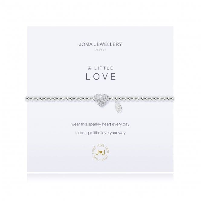A Little Love Pave Heart Bracelet 852Joma Jewellery852