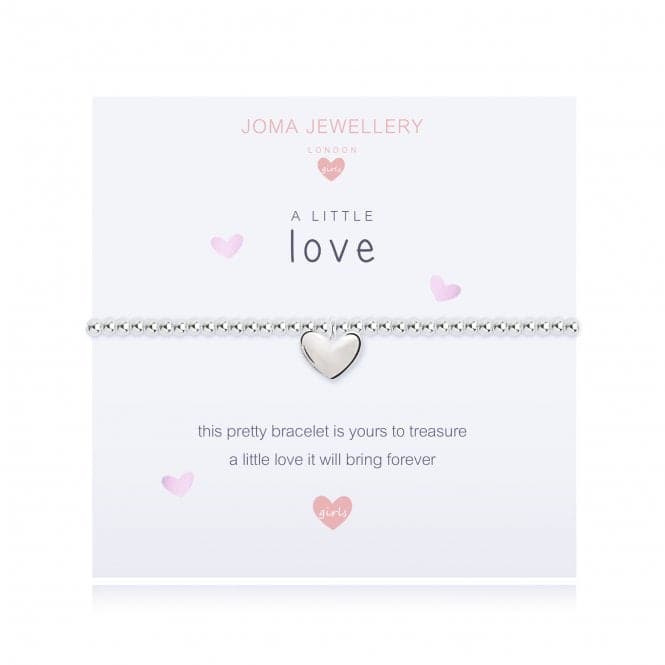 A Little Love Silver 10.5cm Stretch Bracelet C445Joma JewelleryC445