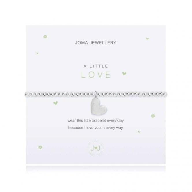 A Little Love Silver 17.5cm Stretch Bracelet 4003Joma Jewellery4003