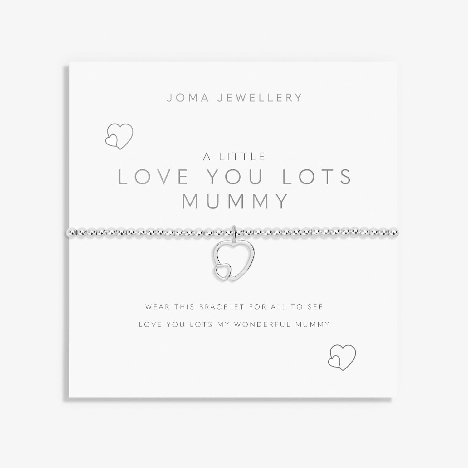 A Little Love You Lots Mummy Silver Plated Bracelet 7417Joma Jewellery7417