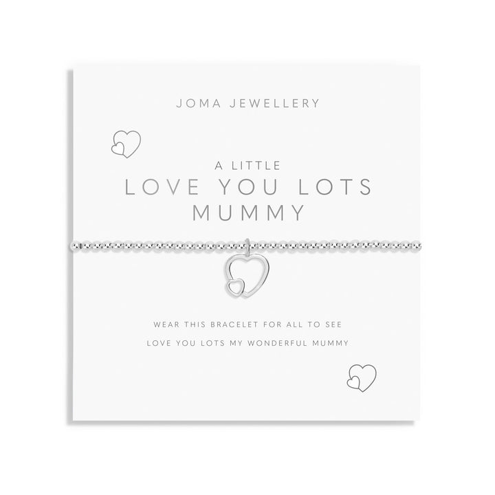 A Little Love You Lots Mummy Silver Plated Bracelet 7417Joma Jewellery7417