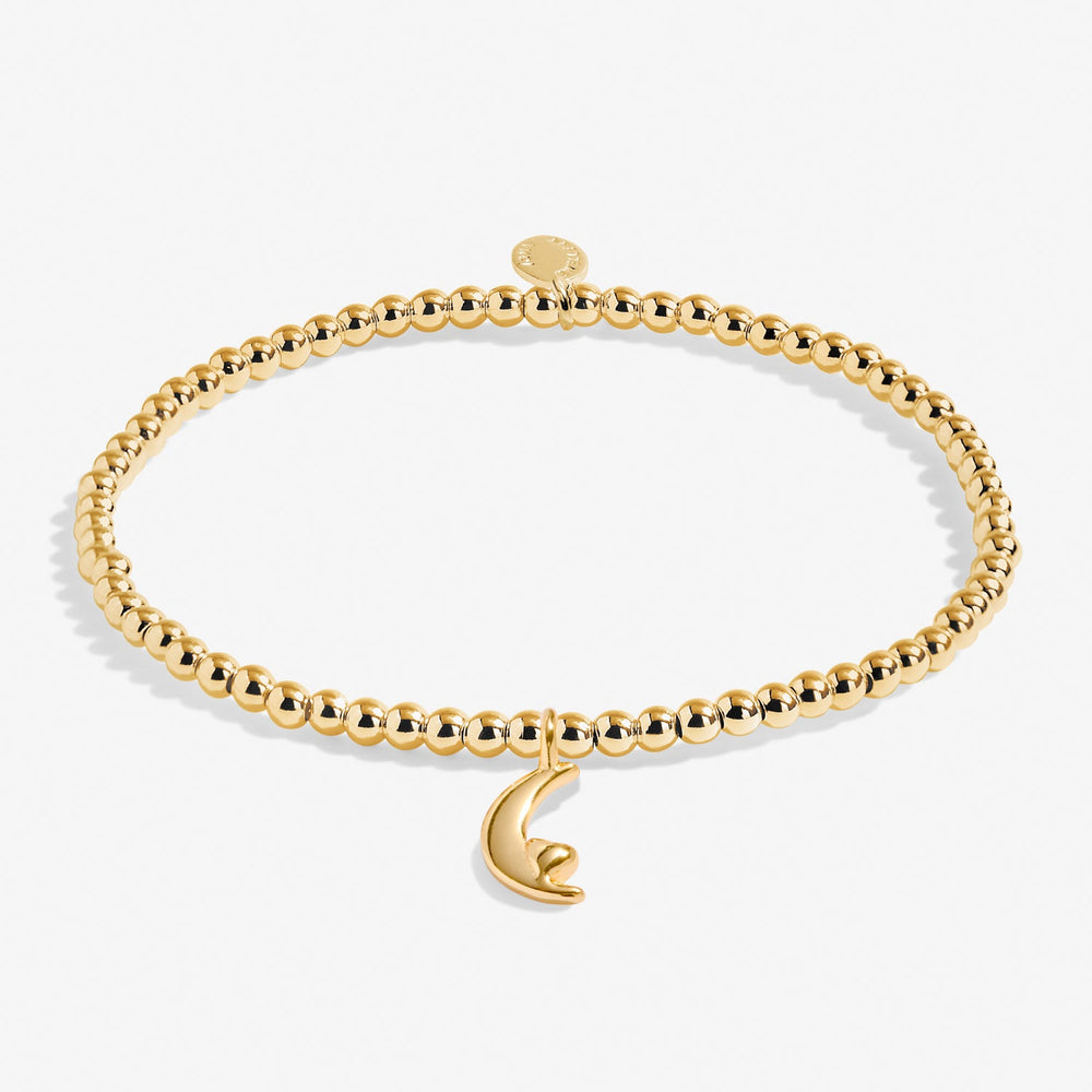 A Little Love You To the Moon & Back Gold Plated Bracelet 8212Joma Jewellery8212