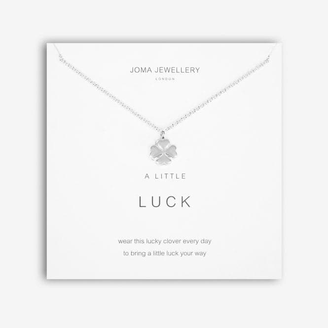 A Little Luck Silver 46cm + 5cm Extender Necklace 5282Joma Jewellery5282