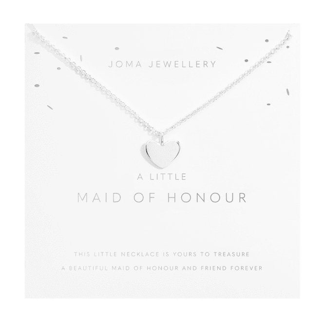 A Little Maid Of Honour Silver Plated 46cm + 5cm Necklace 6827Joma Jewellery6827