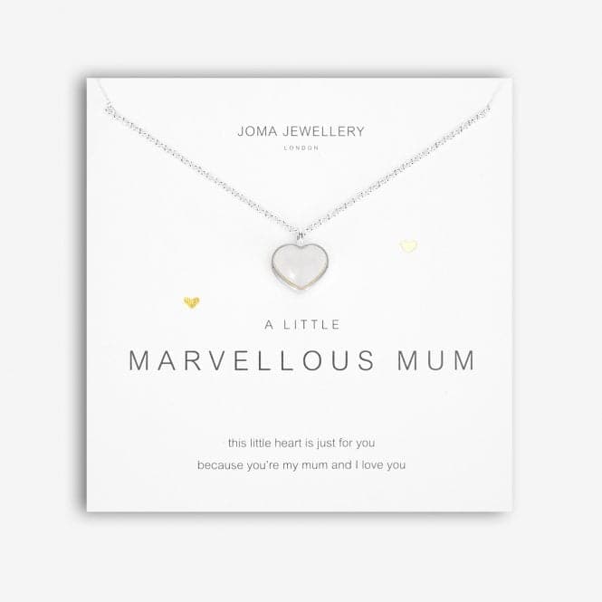 A Little Marvellous Mum Silver 46cm + 5cm Extender Necklace 5274Joma Jewellery5274