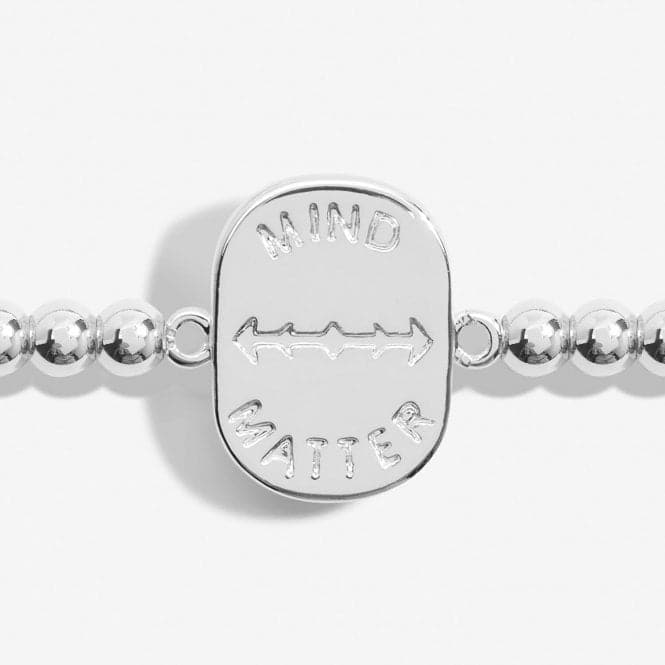 A Little Mind Over Matter Silver Plated 17.5cm Bracelet 7012Joma Jewellery7012