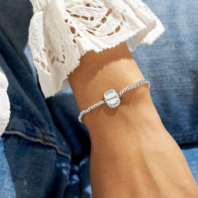 A Little Mind Over Matter Silver Plated 17.5cm Bracelet 7012Joma Jewellery7012