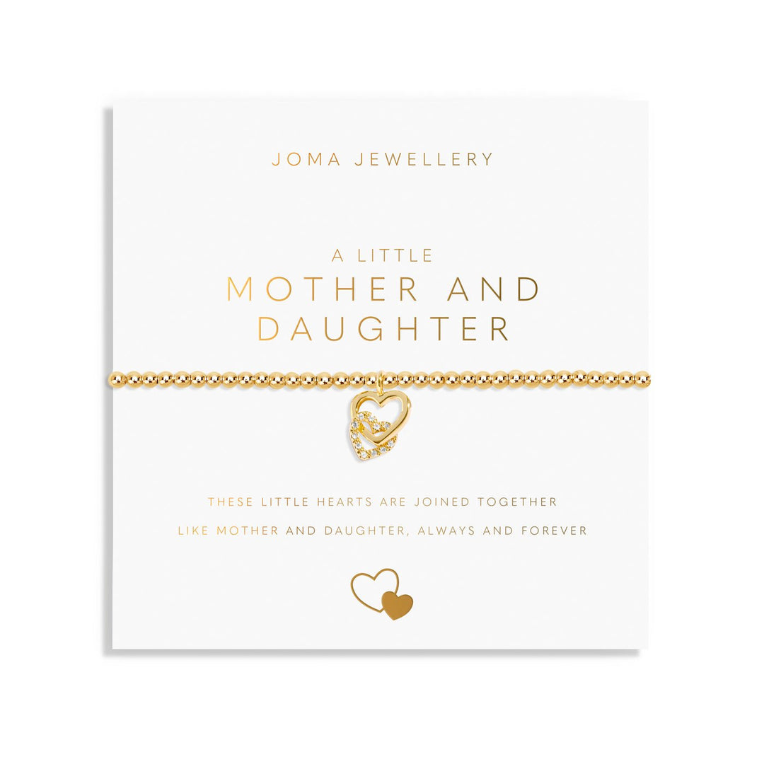 A Little Mother And Daughter Gold Plated Bracelet 8218Joma Jewellery8218