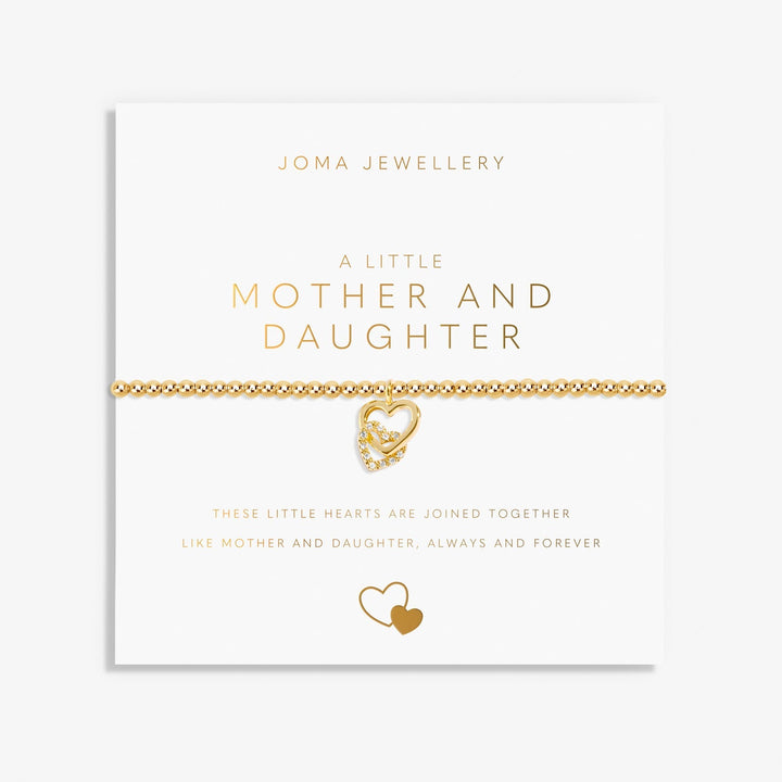 A Little Mother And Daughter Gold Plated Bracelet 8218Joma Jewellery8218