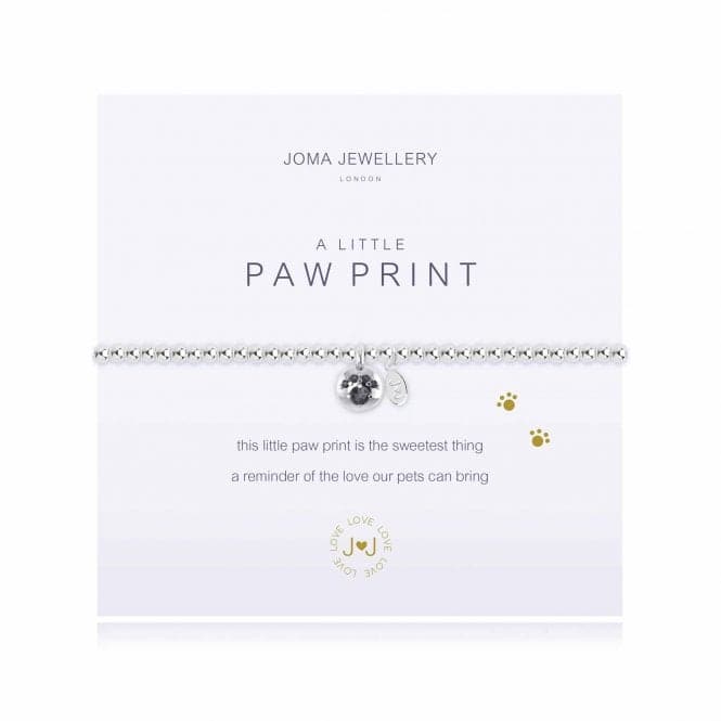 A Little Paw Print Bracelet 1094Joma Jewellery1094