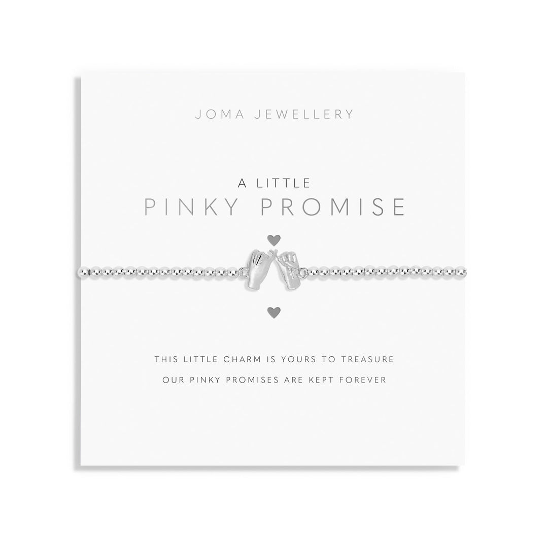 A Little Pinky Promise Silver Plated Bracelet 7398Joma Jewellery7398