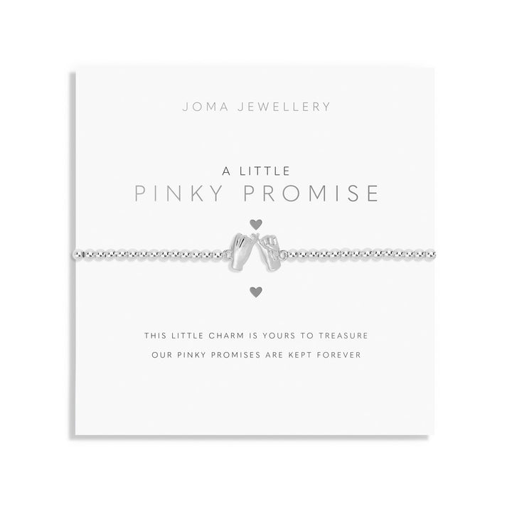 A Little Pinky Promise Silver Plated Bracelet 7398Joma Jewellery7398