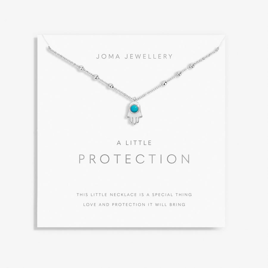 A Little Protection Silver Plated Necklace 8691Joma Jewellery8691