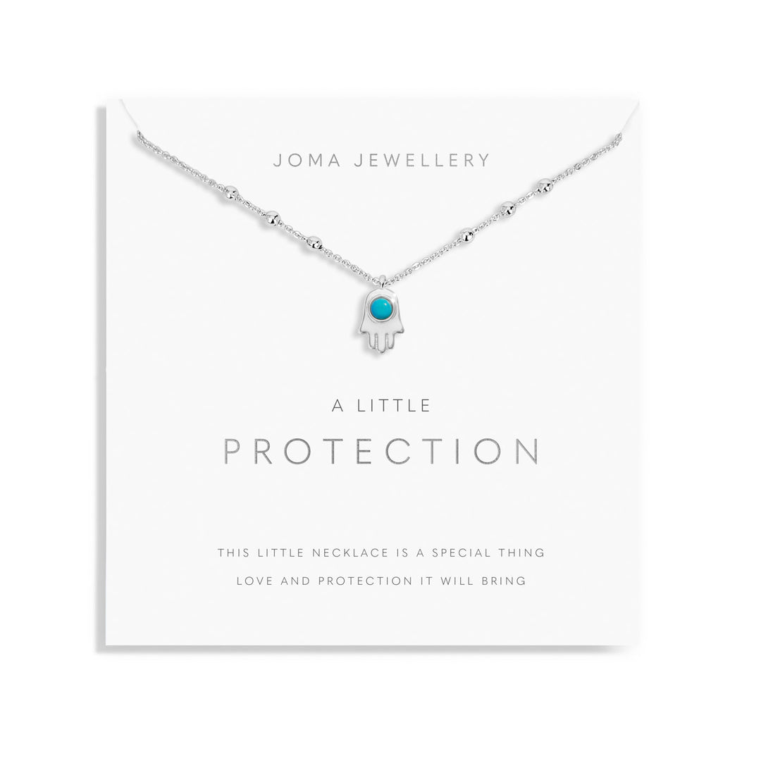 A Little Protection Silver Plated Necklace 8691Joma Jewellery8691