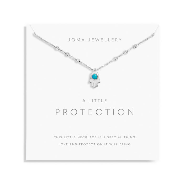 A Little Protection Silver Plated Necklace 8691Joma Jewellery8691