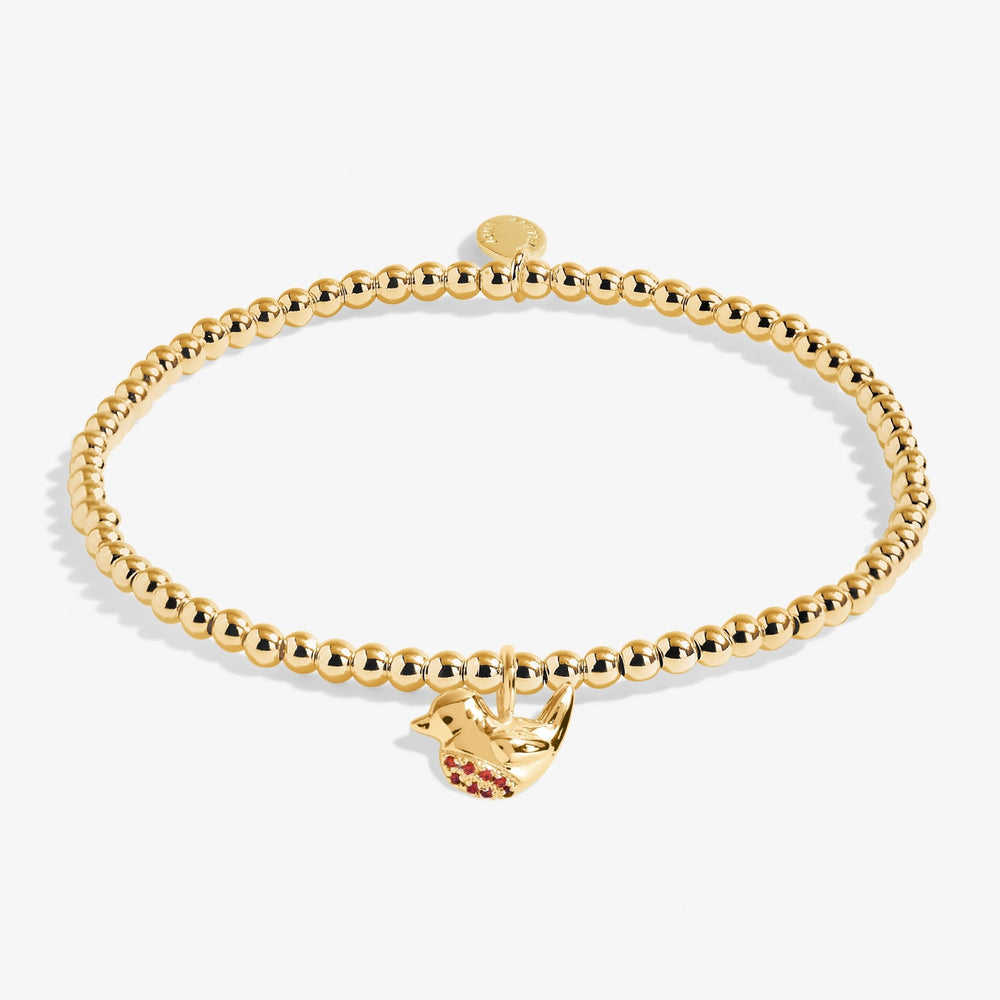 A Little Robins Appear When Loved Ones Are Near Gold Plated Bracelet 7592Joma Jewellery7592