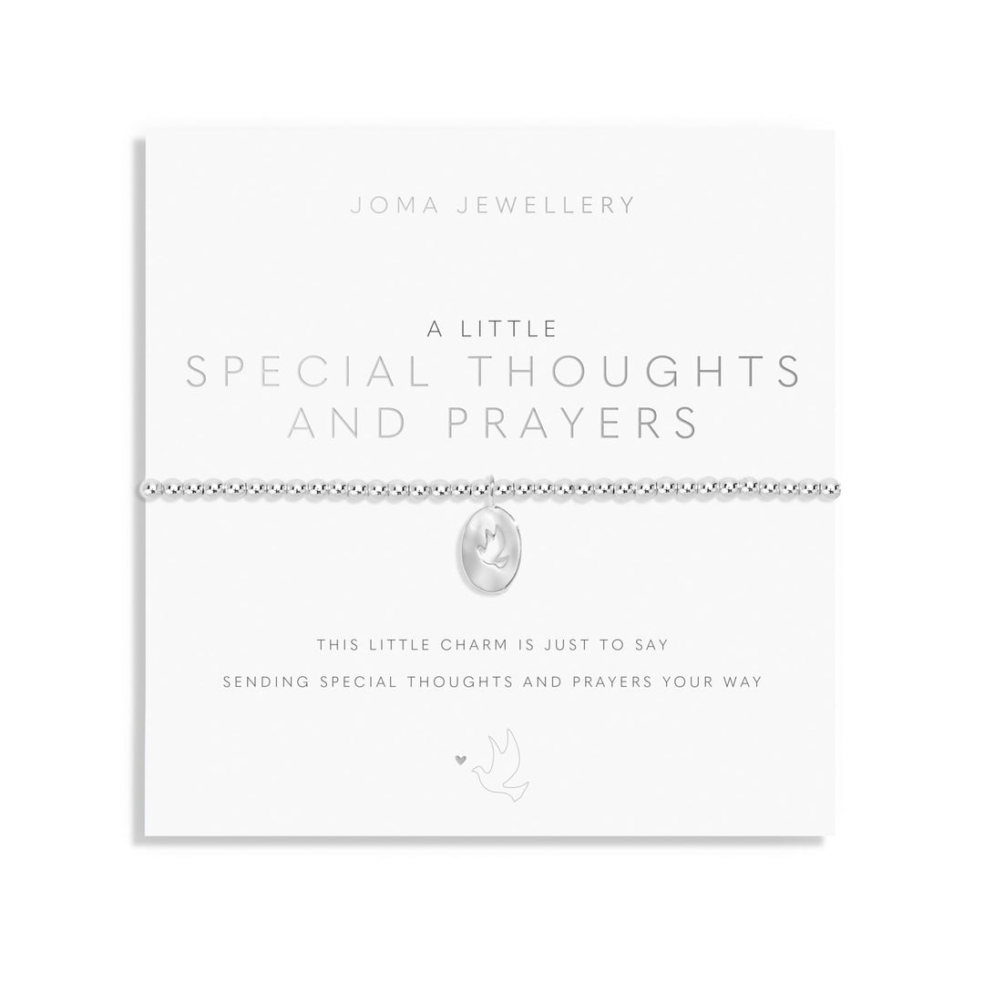 A Little Special thoughts And Prayers Silver Plated Bracelet 8144Joma Jewellery8144