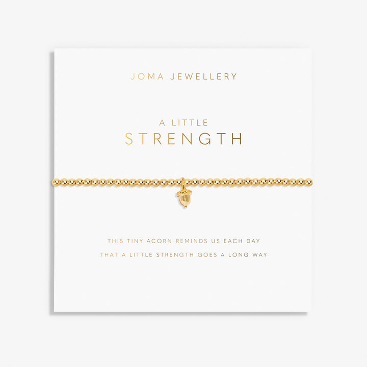 A Little Strength Gold Plated Bracelet 8215Joma Jewellery8215