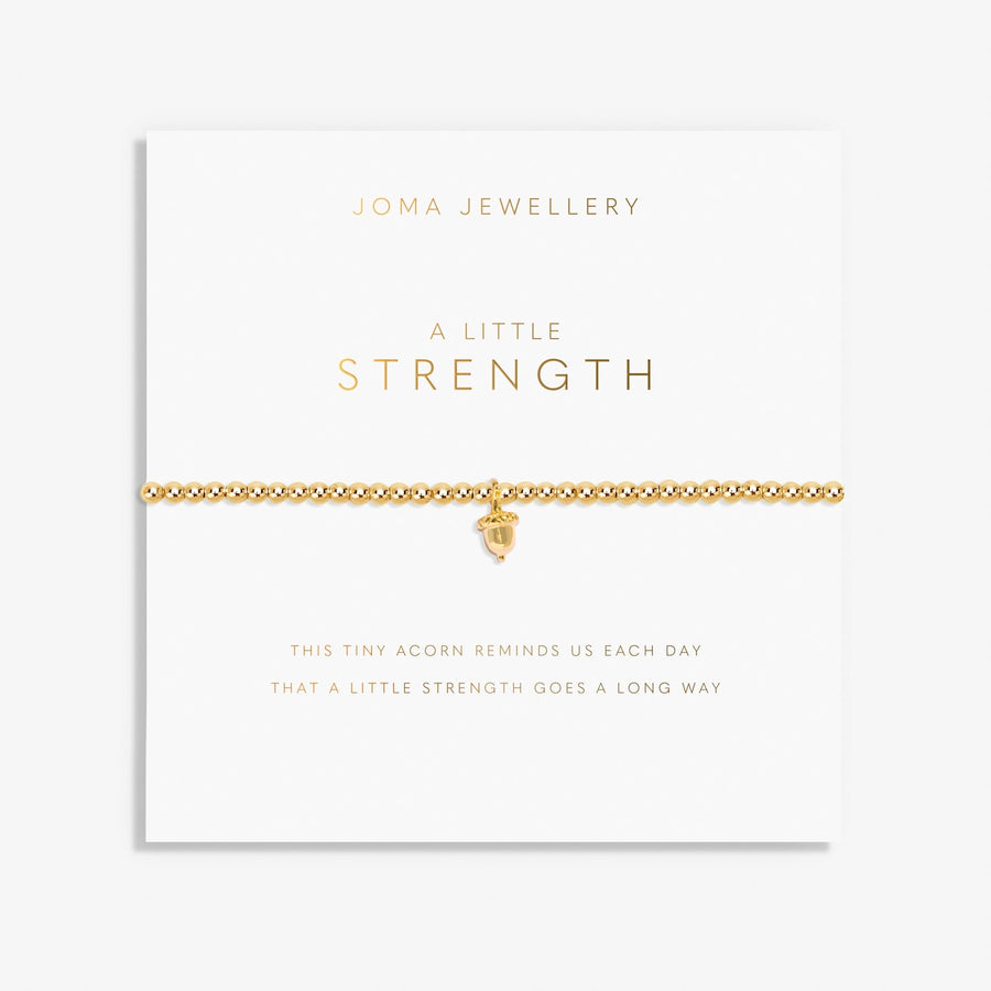 A Little Strength Gold Plated Bracelet 8215Joma Jewellery8215