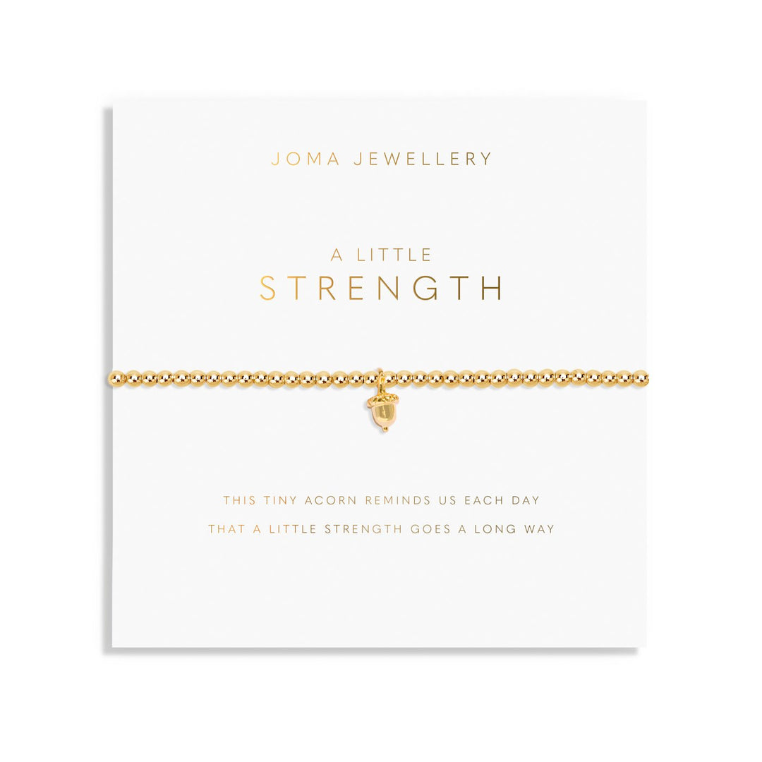 A Little Strength Gold Plated Bracelet 8215Joma Jewellery8215