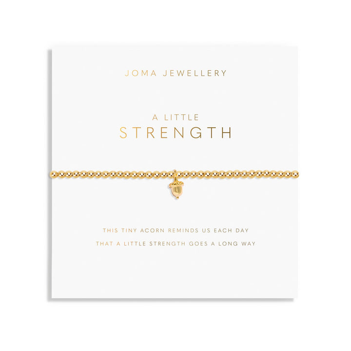 A Little Strength Gold Plated Bracelet 8215Joma Jewellery8215