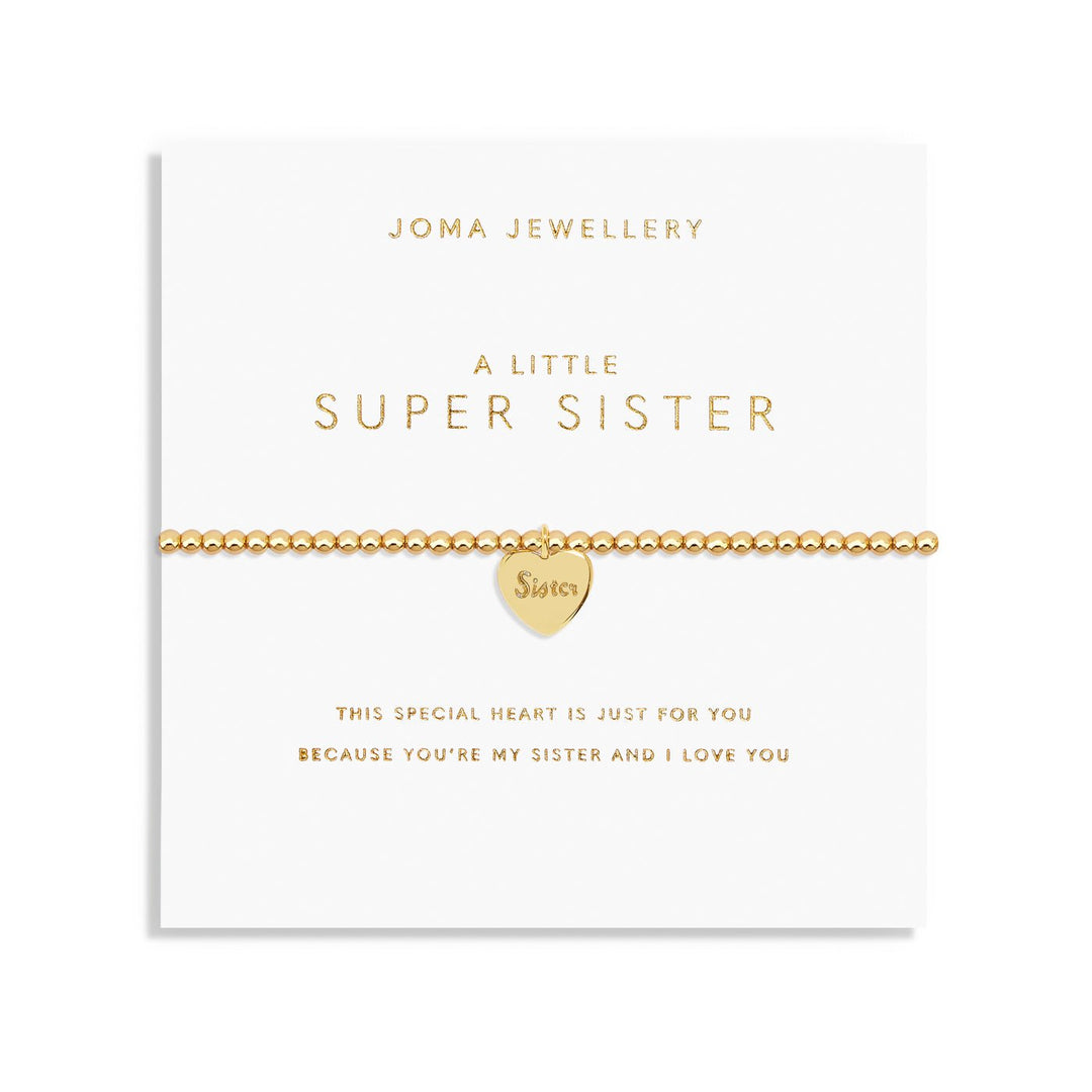 A Little Super Sister Gold Plated Bracelet 7587Joma Jewellery7587