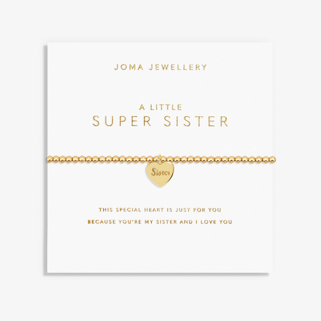 A Little Super Sister Gold Plated Bracelet 7587Joma Jewellery7587