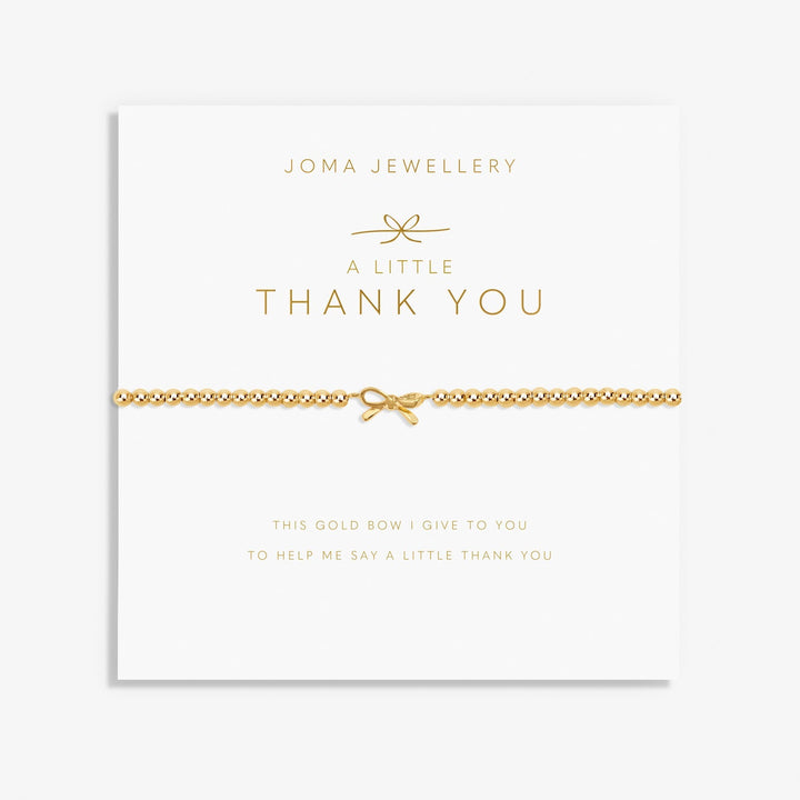 A Little thank You Gold Plated Bracelet 8223Joma Jewellery8223