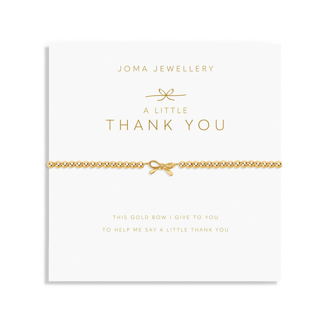 A Little thank You Gold Plated Bracelet 8223Joma Jewellery8223